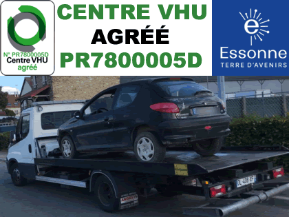 Rachat épaves Essonne 91 : Débarrasser voiture